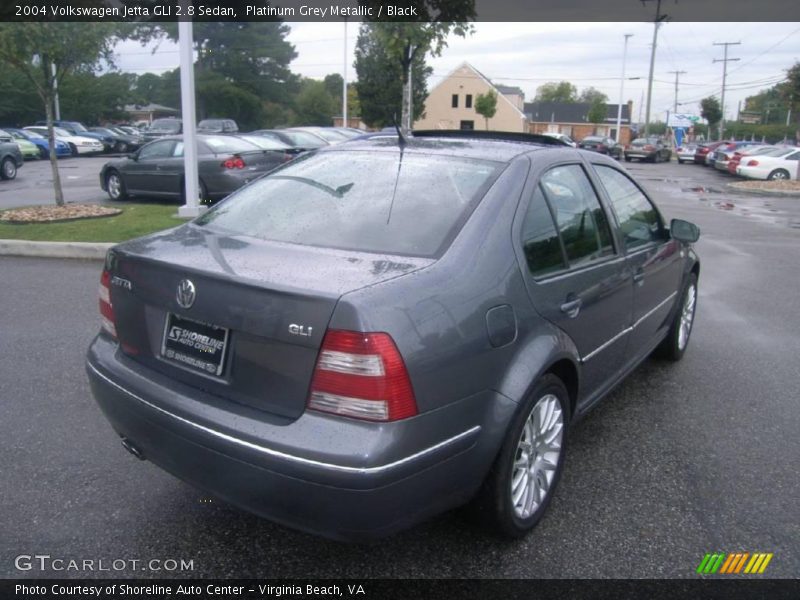 Platinum Grey Metallic / Black 2004 Volkswagen Jetta GLI 2.8 Sedan
