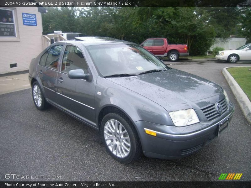Platinum Grey Metallic / Black 2004 Volkswagen Jetta GLI 2.8 Sedan