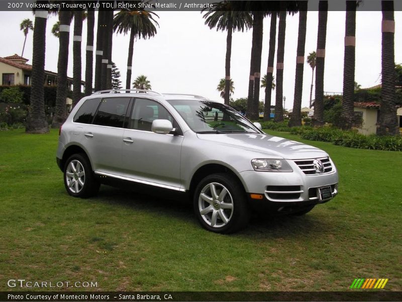 Reflex Silver Metallic / Anthracite 2007 Volkswagen Touareg V10 TDI