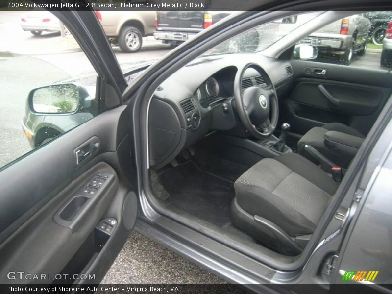 Platinum Grey Metallic / Black 2004 Volkswagen Jetta GLI 2.8 Sedan