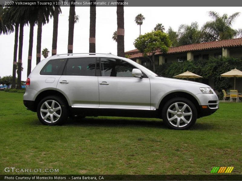 Reflex Silver Metallic / Anthracite 2007 Volkswagen Touareg V10 TDI