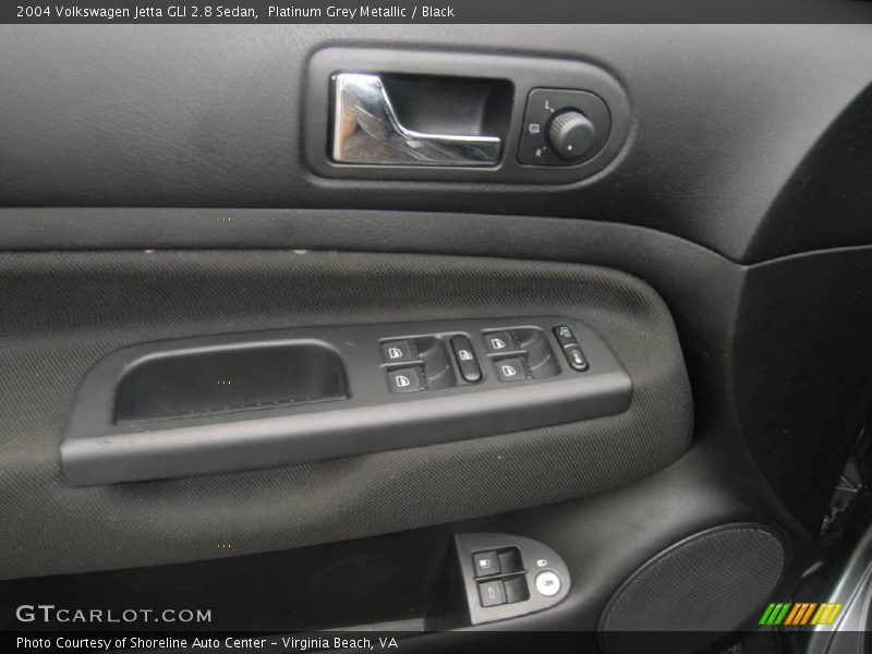 Platinum Grey Metallic / Black 2004 Volkswagen Jetta GLI 2.8 Sedan