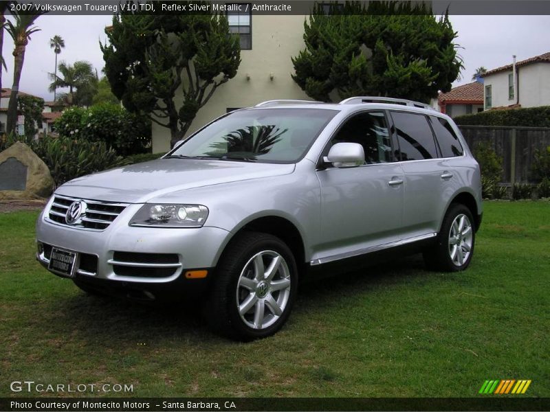 Reflex Silver Metallic / Anthracite 2007 Volkswagen Touareg V10 TDI