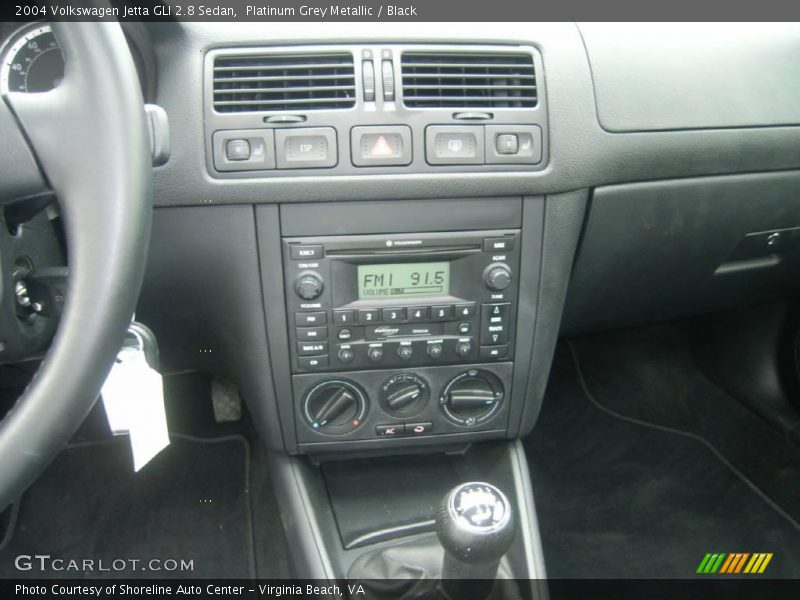 Platinum Grey Metallic / Black 2004 Volkswagen Jetta GLI 2.8 Sedan