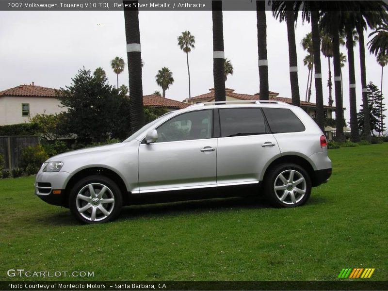 Reflex Silver Metallic / Anthracite 2007 Volkswagen Touareg V10 TDI