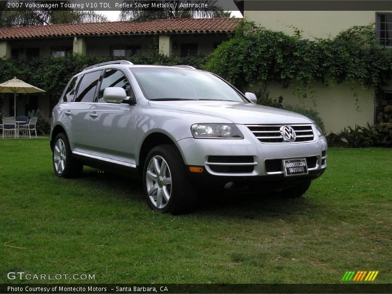 Reflex Silver Metallic / Anthracite 2007 Volkswagen Touareg V10 TDI