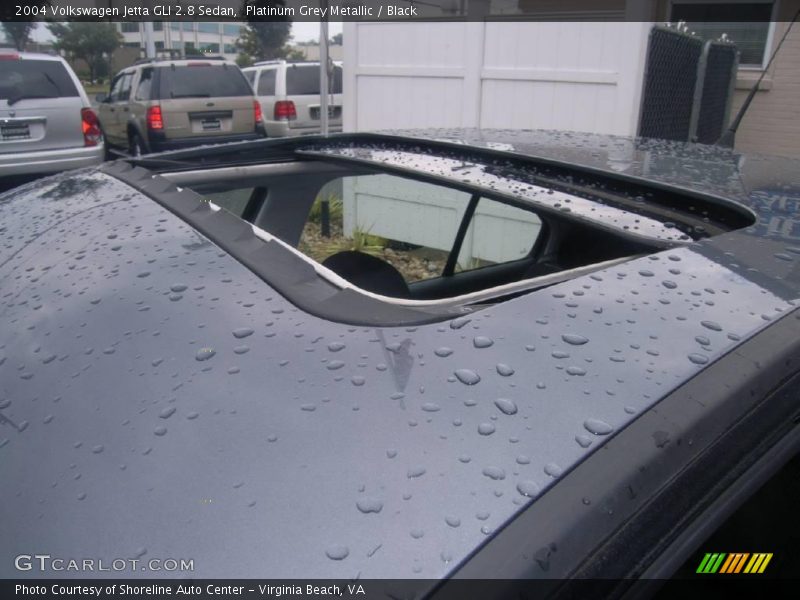 Platinum Grey Metallic / Black 2004 Volkswagen Jetta GLI 2.8 Sedan