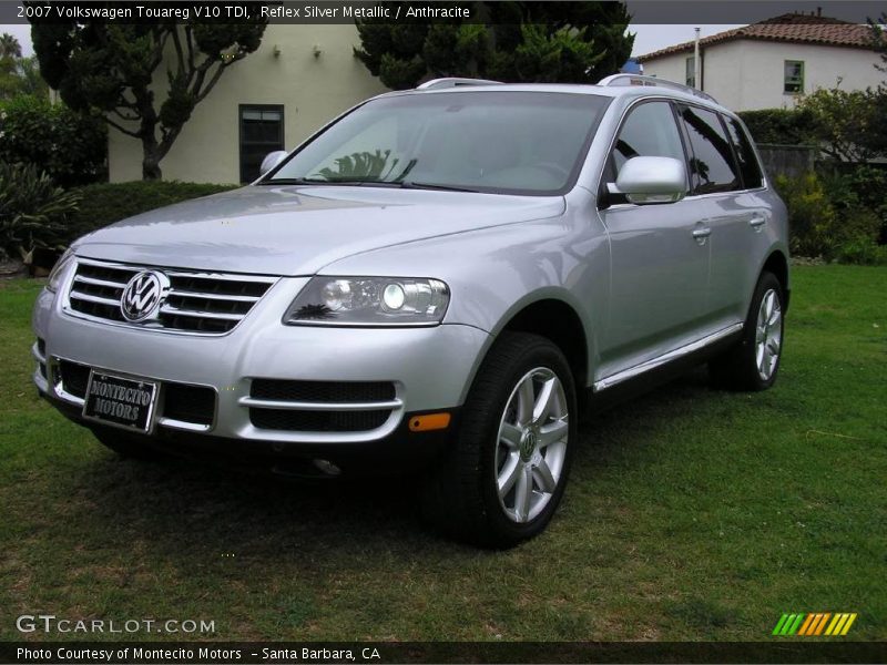 Reflex Silver Metallic / Anthracite 2007 Volkswagen Touareg V10 TDI