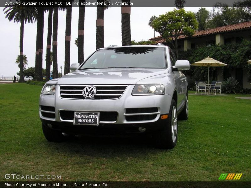 Reflex Silver Metallic / Anthracite 2007 Volkswagen Touareg V10 TDI