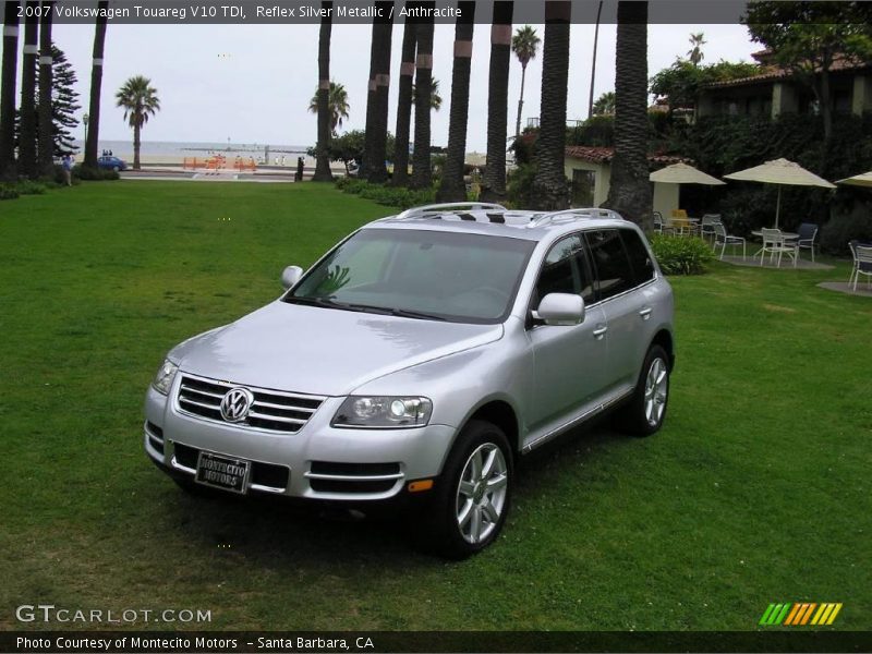 Reflex Silver Metallic / Anthracite 2007 Volkswagen Touareg V10 TDI