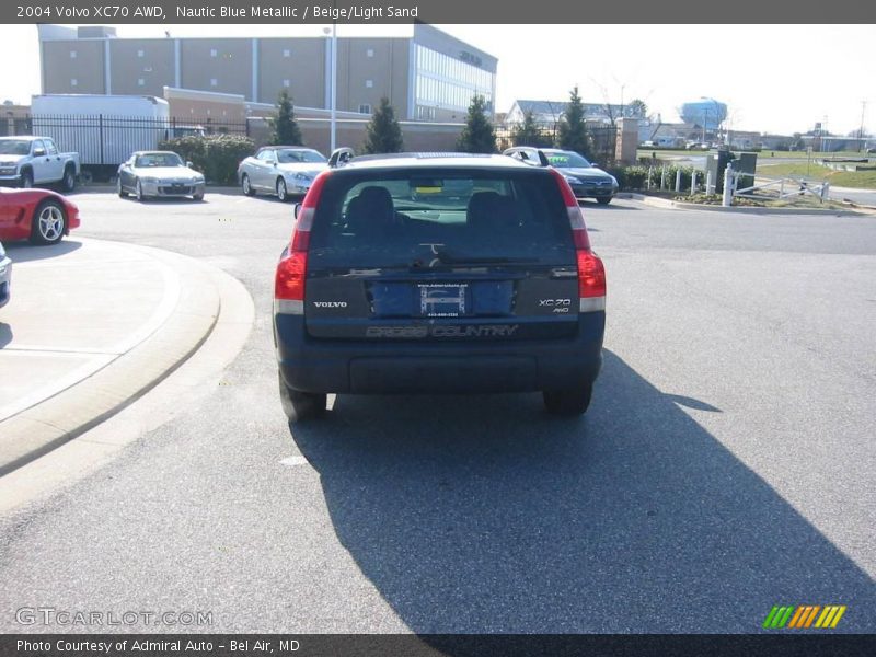 Nautic Blue Metallic / Beige/Light Sand 2004 Volvo XC70 AWD