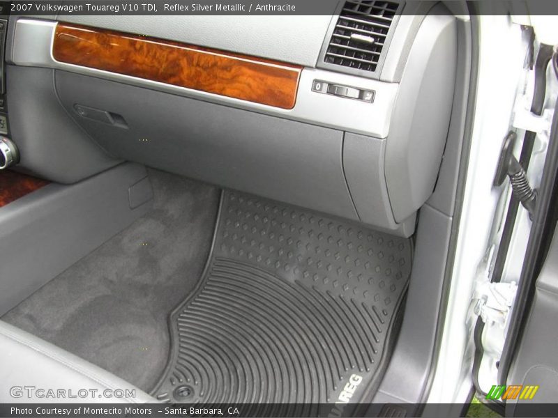 Reflex Silver Metallic / Anthracite 2007 Volkswagen Touareg V10 TDI