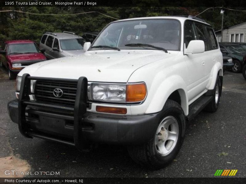 Moonglow Pearl / Beige 1995 Toyota Land Cruiser