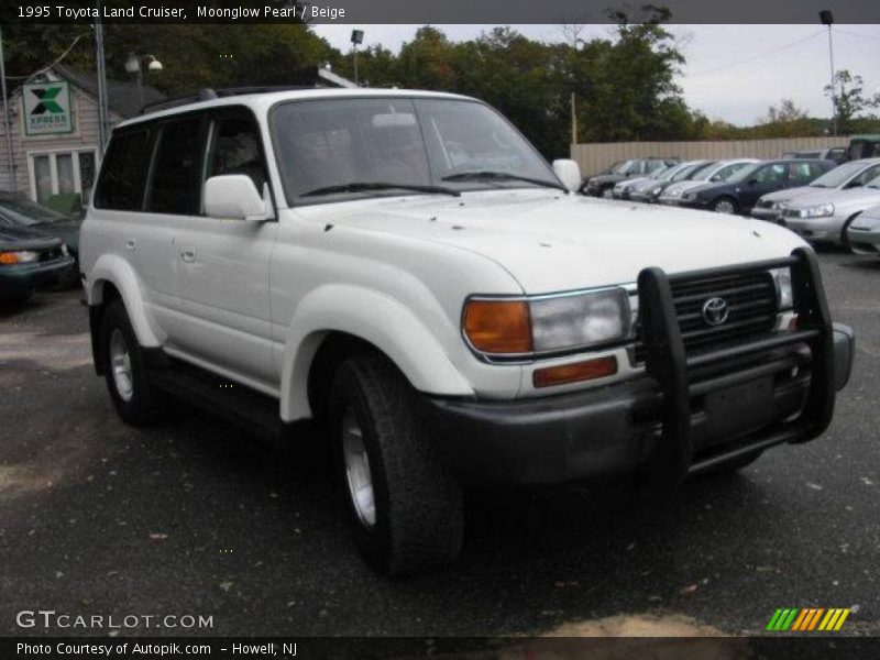 Moonglow Pearl / Beige 1995 Toyota Land Cruiser