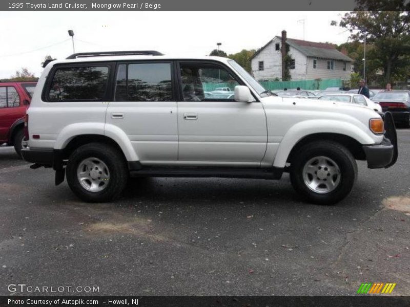 Moonglow Pearl / Beige 1995 Toyota Land Cruiser