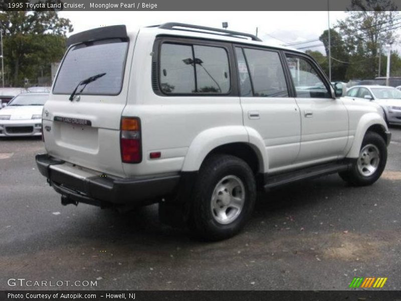 Moonglow Pearl / Beige 1995 Toyota Land Cruiser