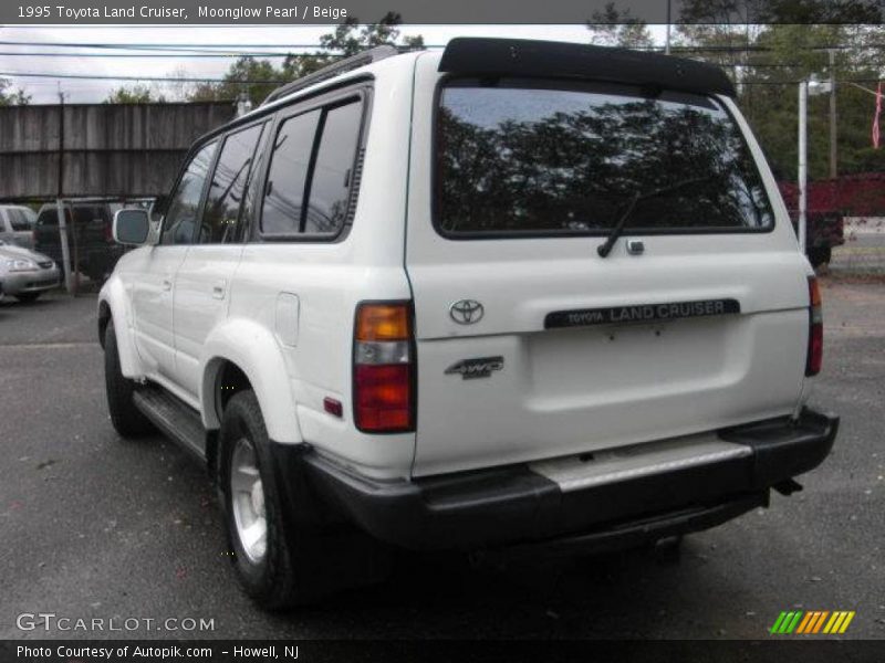 Moonglow Pearl / Beige 1995 Toyota Land Cruiser