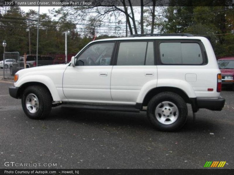 Moonglow Pearl / Beige 1995 Toyota Land Cruiser