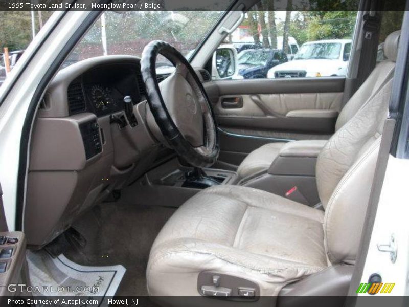 Moonglow Pearl / Beige 1995 Toyota Land Cruiser