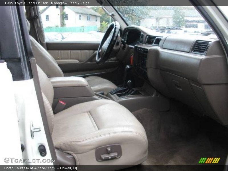 Moonglow Pearl / Beige 1995 Toyota Land Cruiser