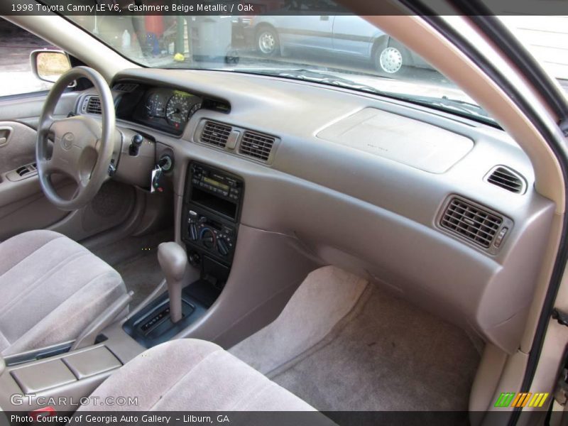 Cashmere Beige Metallic / Oak 1998 Toyota Camry LE V6
