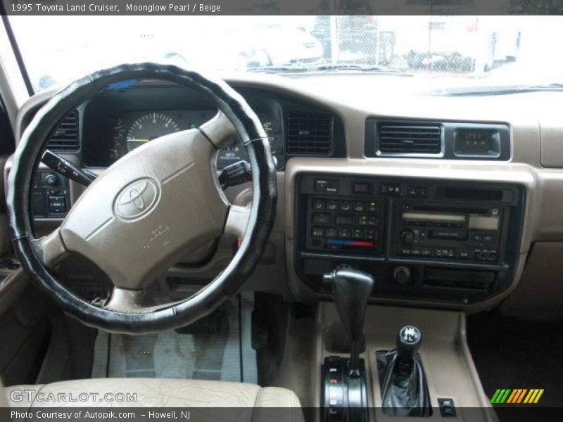 Moonglow Pearl / Beige 1995 Toyota Land Cruiser