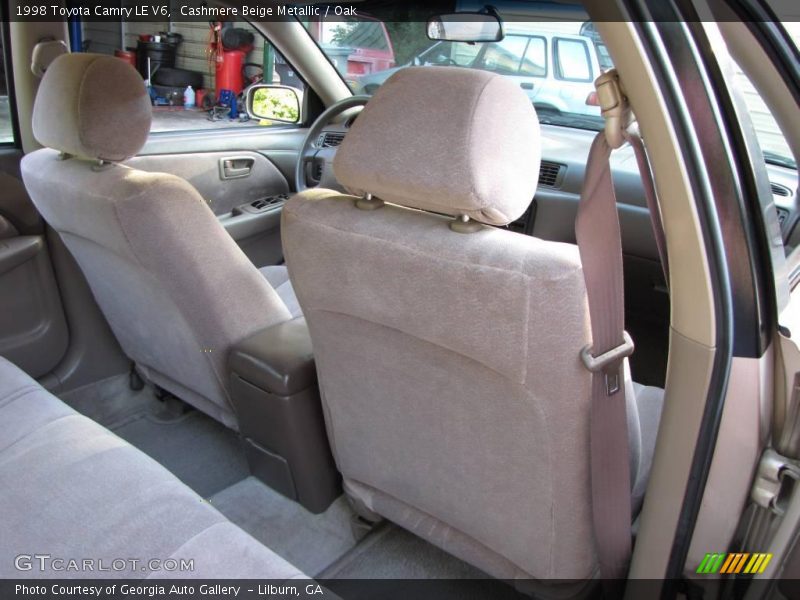 Cashmere Beige Metallic / Oak 1998 Toyota Camry LE V6