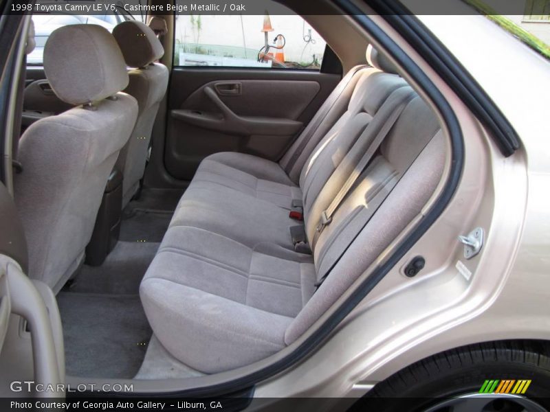 Cashmere Beige Metallic / Oak 1998 Toyota Camry LE V6