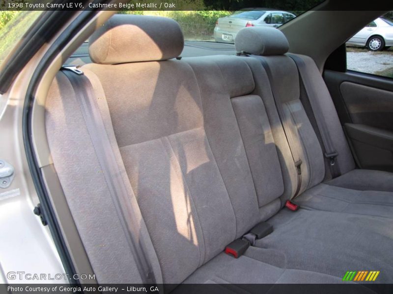 Cashmere Beige Metallic / Oak 1998 Toyota Camry LE V6