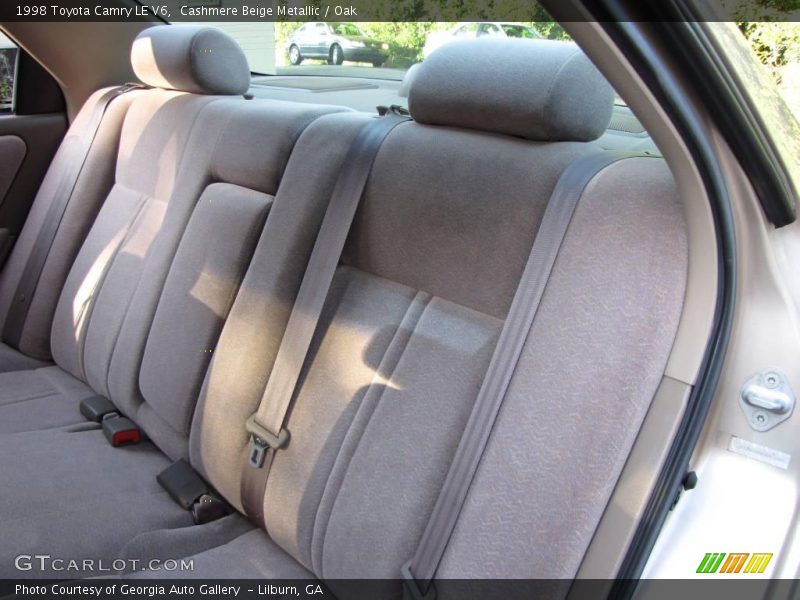 Cashmere Beige Metallic / Oak 1998 Toyota Camry LE V6