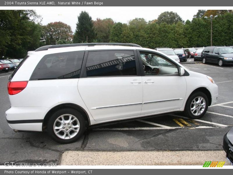 Natural White / Fawn Beige 2004 Toyota Sienna XLE AWD
