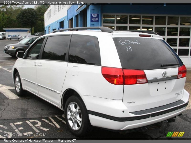 Natural White / Fawn Beige 2004 Toyota Sienna XLE AWD