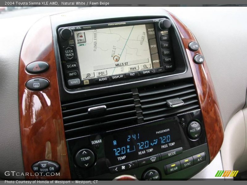 Natural White / Fawn Beige 2004 Toyota Sienna XLE AWD