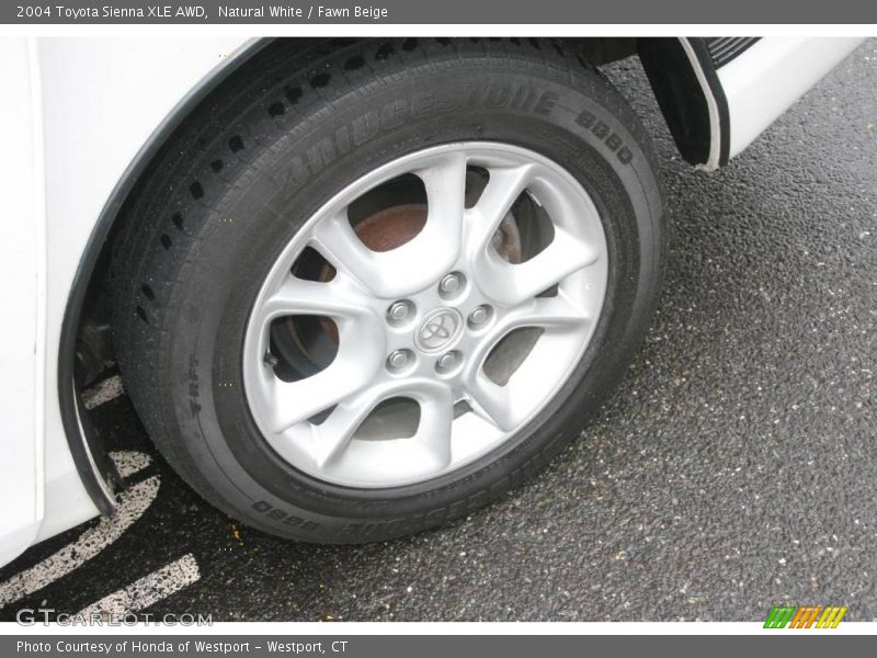 Natural White / Fawn Beige 2004 Toyota Sienna XLE AWD