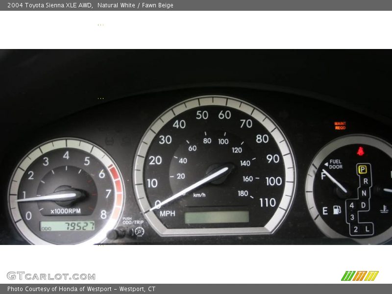 Natural White / Fawn Beige 2004 Toyota Sienna XLE AWD
