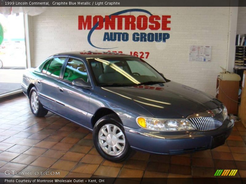 Graphite Blue Metallic / Light Graphite 1999 Lincoln Continental
