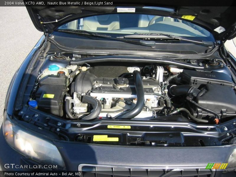 Nautic Blue Metallic / Beige/Light Sand 2004 Volvo XC70 AWD