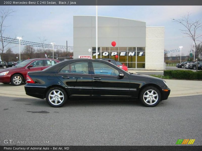 Black / Java 2002 Mercedes-Benz C 240 Sedan