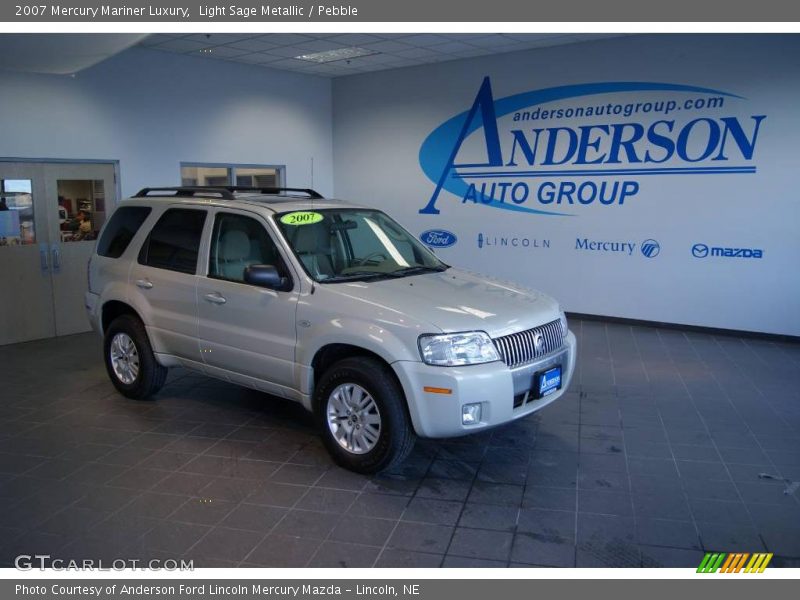 Light Sage Metallic / Pebble 2007 Mercury Mariner Luxury