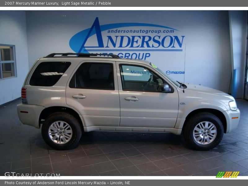 Light Sage Metallic / Pebble 2007 Mercury Mariner Luxury