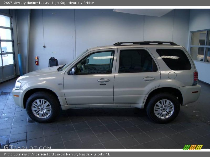 Light Sage Metallic / Pebble 2007 Mercury Mariner Luxury