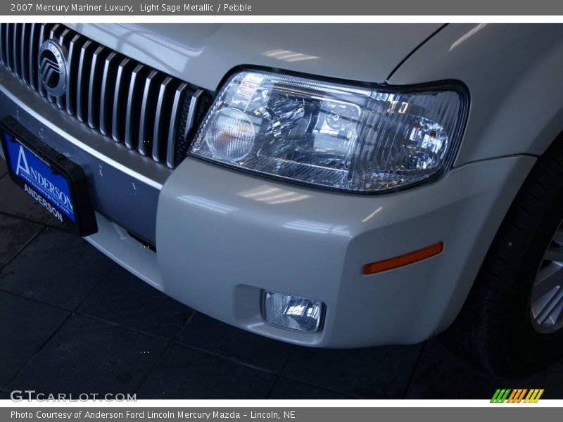 Light Sage Metallic / Pebble 2007 Mercury Mariner Luxury