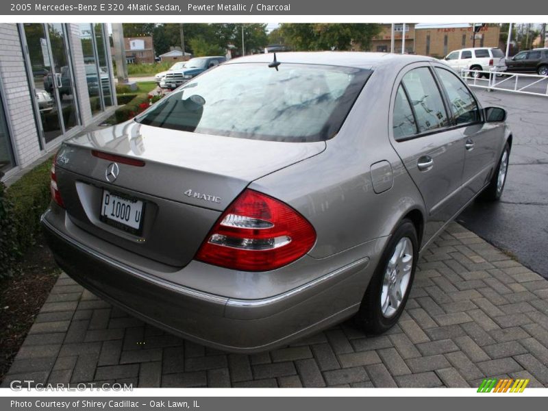 Pewter Metallic / Charcoal 2005 Mercedes-Benz E 320 4Matic Sedan