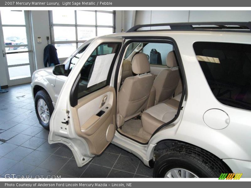 Light Sage Metallic / Pebble 2007 Mercury Mariner Luxury