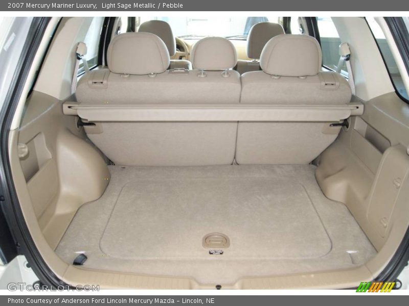 Light Sage Metallic / Pebble 2007 Mercury Mariner Luxury