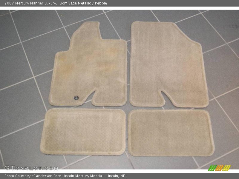 Light Sage Metallic / Pebble 2007 Mercury Mariner Luxury