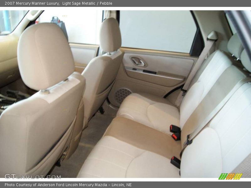 Light Sage Metallic / Pebble 2007 Mercury Mariner Luxury