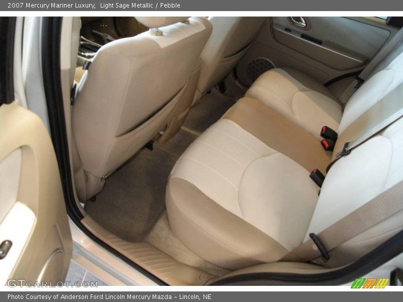 Light Sage Metallic / Pebble 2007 Mercury Mariner Luxury