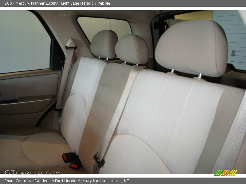 Light Sage Metallic / Pebble 2007 Mercury Mariner Luxury