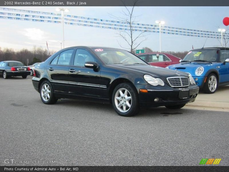 Black / Java 2002 Mercedes-Benz C 240 Sedan
